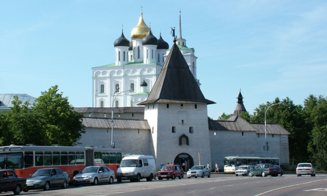 The Kremlin in Pskov.