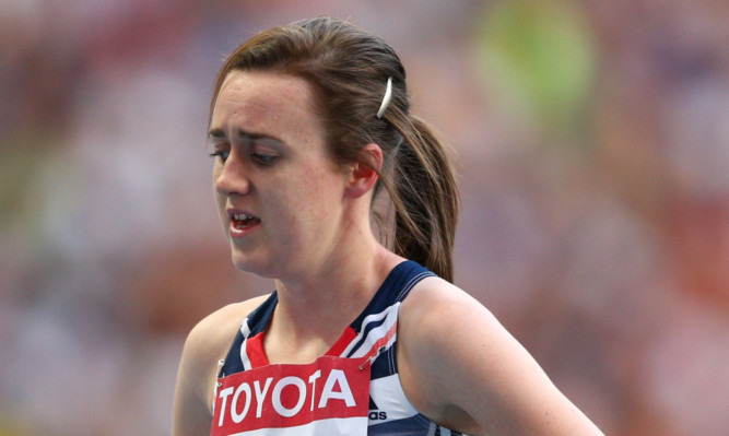 Disappointment for Laura Muir after her 800m semi-final.