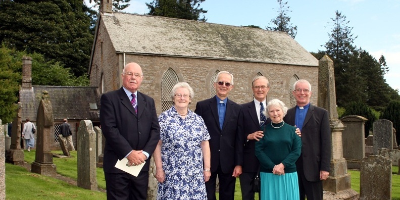 Dunnichen Kirk in Angus held the last service on Sunday with ministers who had preached there in attendance.

 

From left:

 

Rev John Anderson, locum; Auxiliary Minister Shirley Thomas; Rev Allan Webster; Rev John Wilson and his wife Mary, an Auxilliary minister and Interim moderator of Letham and Dunnichen Rev Jim Davies.

 

With Marjory Inglis Story





From Photos on Location

Forfar

 

Contact

David  

07769 555951
