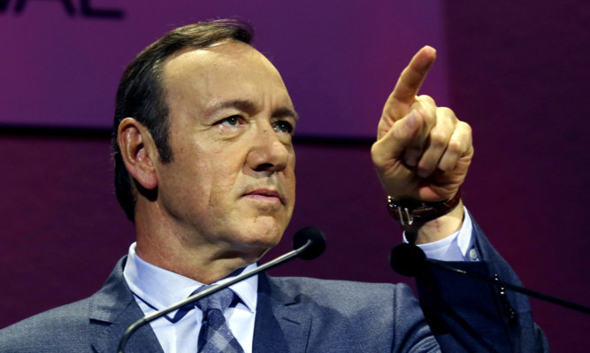 Kevin Spacey gave the festival's keynote speech.