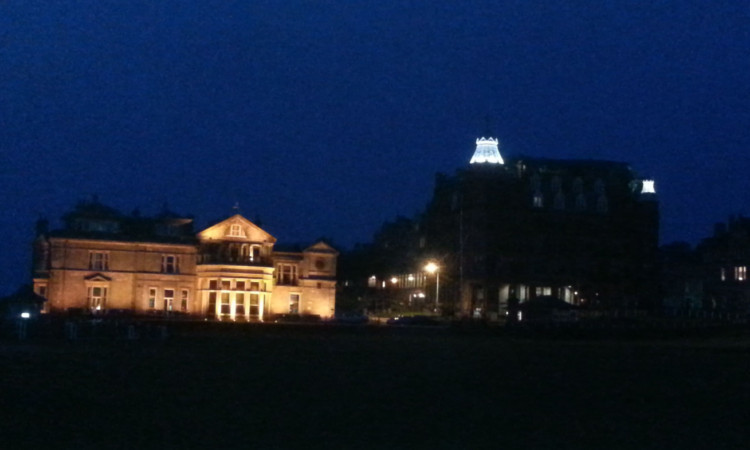 The illuminated domes have been described as out of keeping with the building and area.