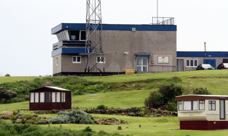 The former Fife Ness coastguard station.