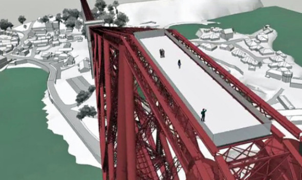 The public would be able to stand at the top of the tower, enjoying panoramic views of the firth.