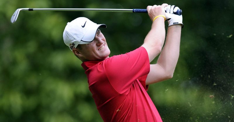 Scotland's Marc Warren tees off the 2nd tee during Round 3 of the BMW PGA Championship at Wentworth Golf Club, Surrey.
