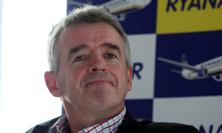 Ryanair is not happy with the UK Budget.