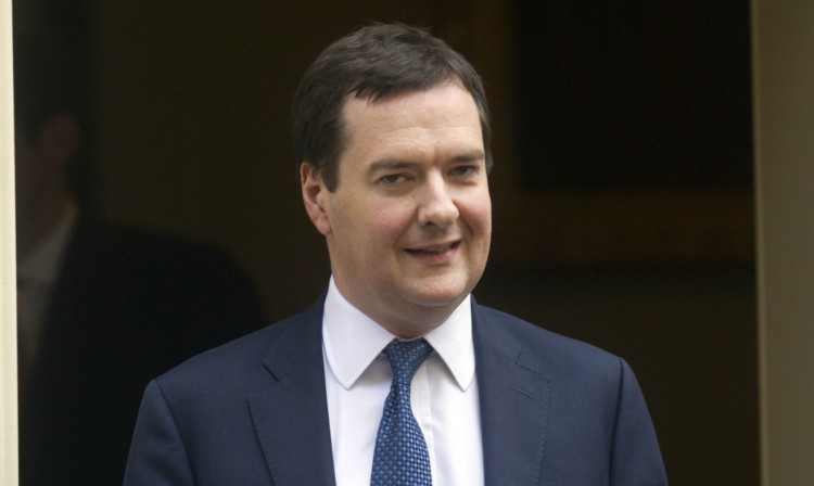 The Chancellor of the Exchequer George Osborne.