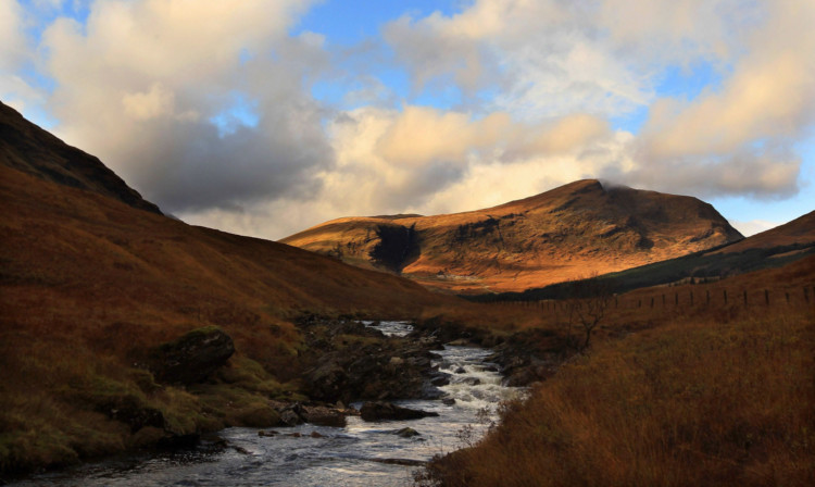 Views towards Glen Cononish, near Tyndrum.