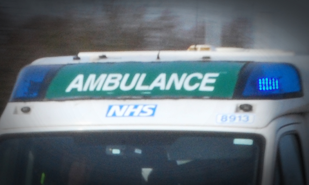 An ambulance team was called out to Montrose Infirmary.