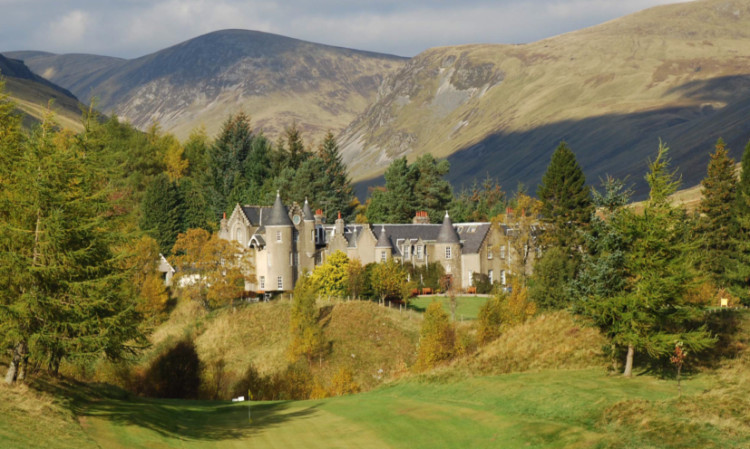 Dalmunzie Castle in Glen Shee.