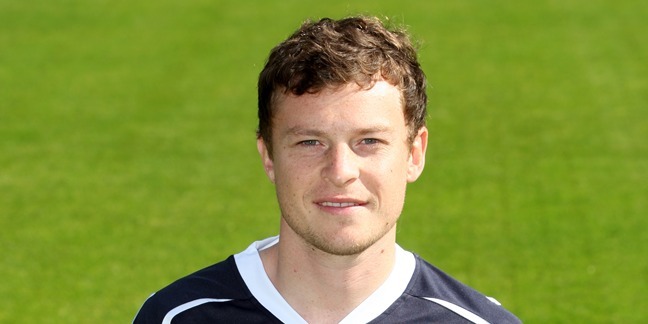 Steve MacDougall, Courier, Dens Park, Dens Road, Dundee. Dundee FC Team photocall. Pictured, Nicky Riley.