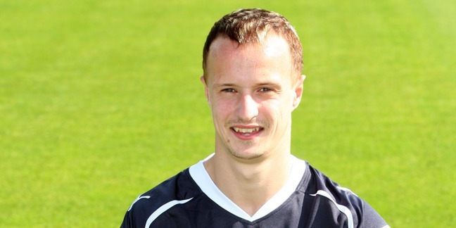 Steve MacDougall, Courier, Dens Park, Dens Road, Dundee. Dundee FC Team photocall. Pictured, Leigh Griffiths.