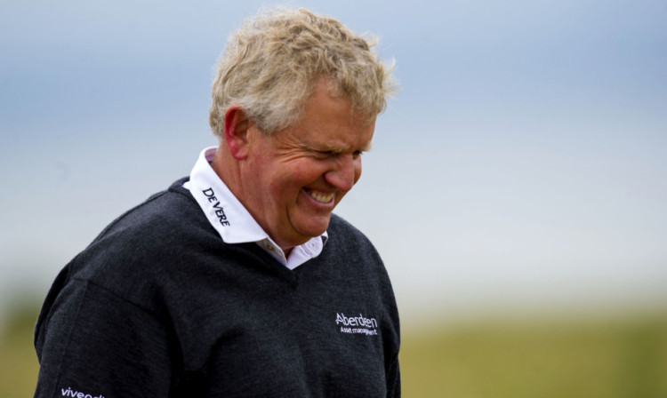 Colin Montgomerie  first visit to Russia.