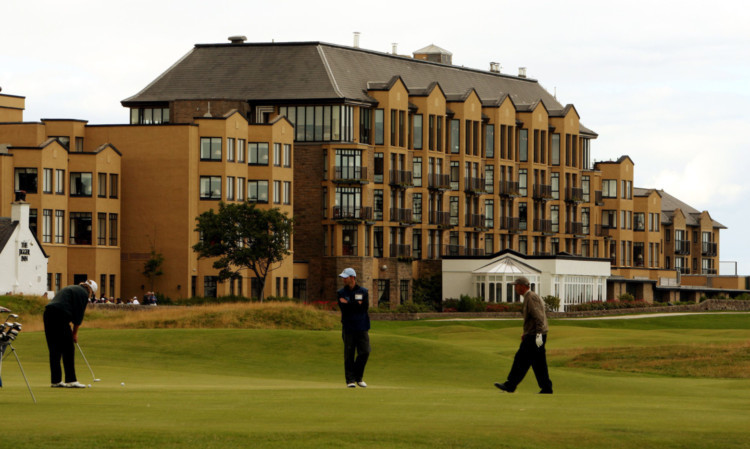 The Old Course Hotel in St Andrews