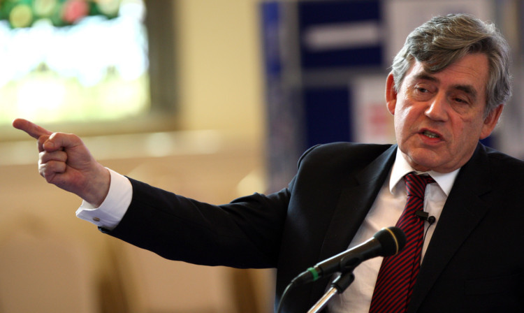 Gordon Brown argued that the key to a fairer Britain was the ability to pool resources.