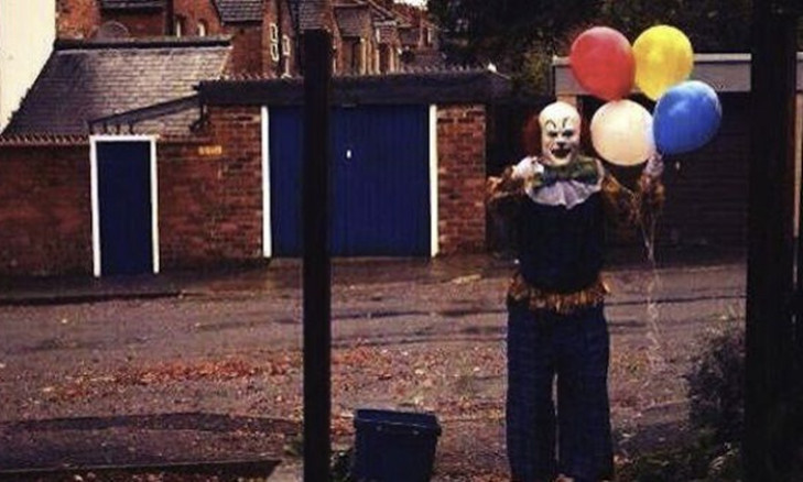 The clown has amused and terrified locals in equal measure.