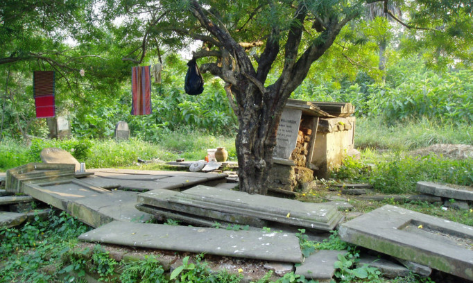 The Scottish cemetery in Kolkata.