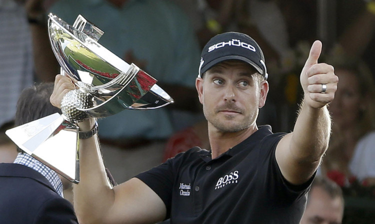 Henrik Stenson has plenty to celebrate after victory at the Tour Championship.