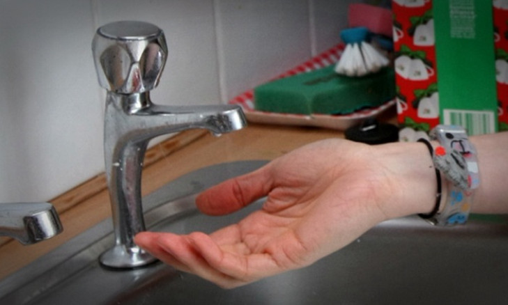 Taps are running dry in some parts of Dundee and east Perthshire this morning.