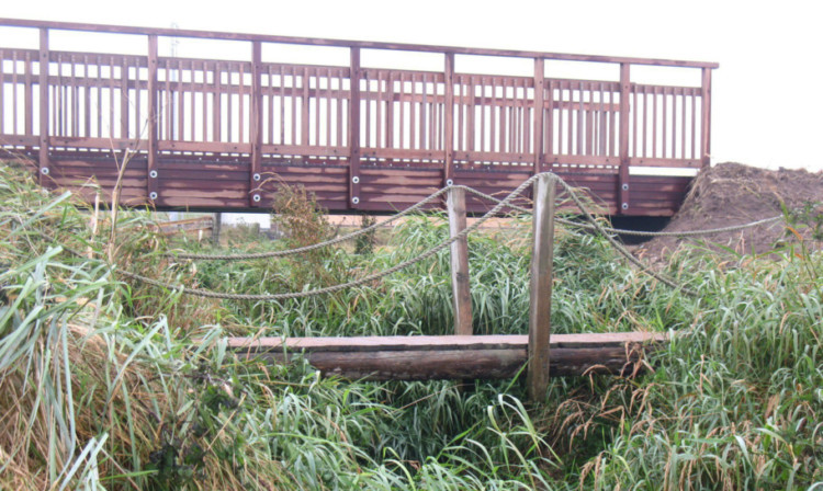 'Eric's Bridge' at East Haven has been restored.