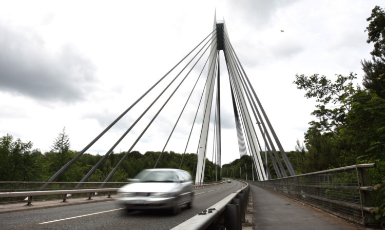 Work on the bridge is due to last two weeks.