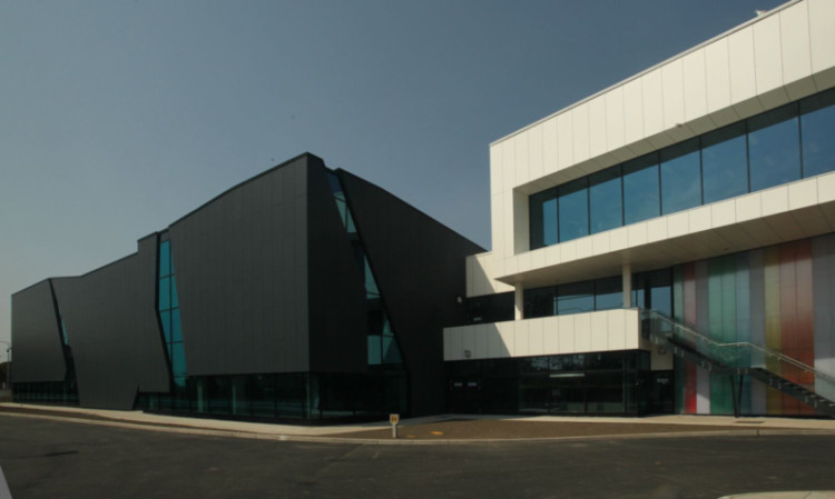 The new sports centre.