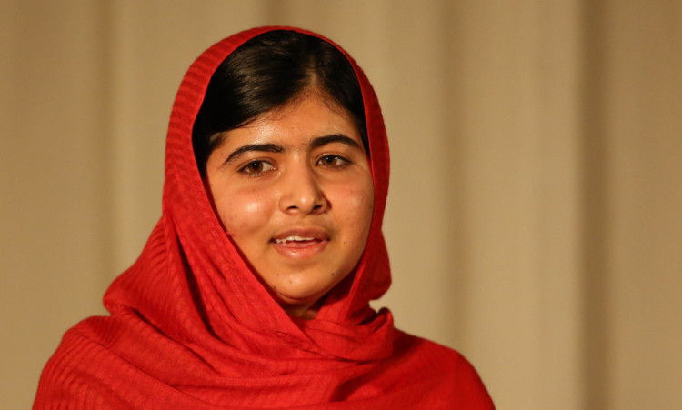 Malala Yousafzai.