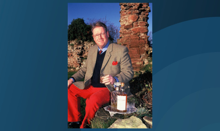 Raising a glass  Andrew McKenzie-Smith, who owns Lindores Abbey.