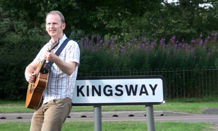 Ed Muirhead has also penned a song about Dundee's Kingsway.
