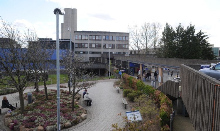 40 appointments were cancelled at Ninewells Hospital.