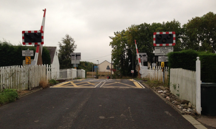 The wood was dumped near Grange level crossing.