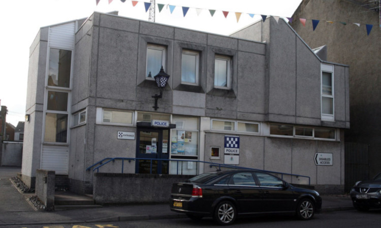 Concerns over counter closures: Brechins police station in Clerk Street.