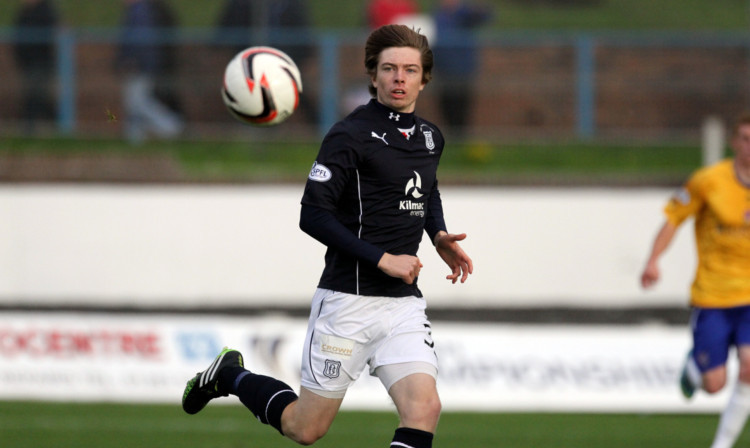 Craig Wighton in action for Dundee.