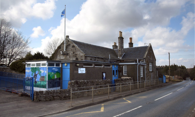 Dunino Primary School, which is under threat of closure.