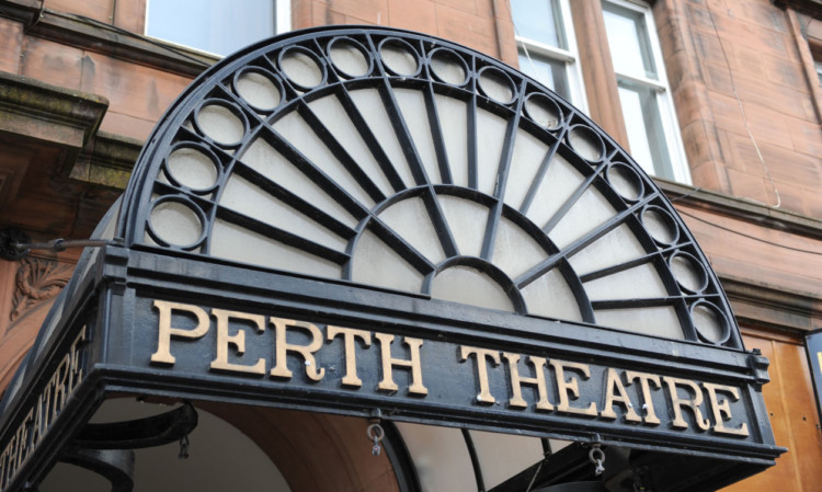 Kim Cessford - 20.08.13 - pictured is the building exterior Perth Theatre entrance on the High Street, Perth