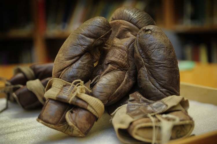 The boxing memories of the late George Lucky Grant are among the exhibits in the McManus.