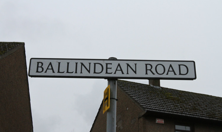 The vehicles were targeted in and around the Ballindean Road area of Dundee.