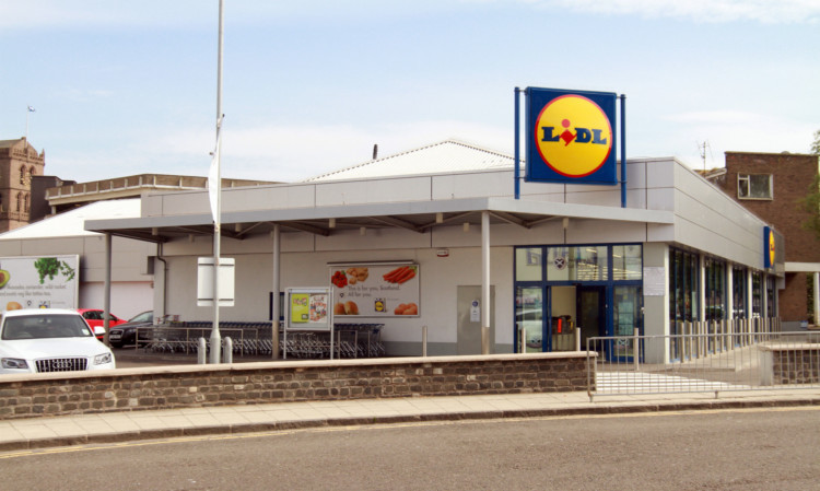 Sarah Thornton was hit with a £90 fine after parking at the Lidl store in Dundee city centre.