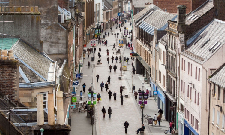 Perth and Kinross has bucked the national trend, with the population falling to 147,740.