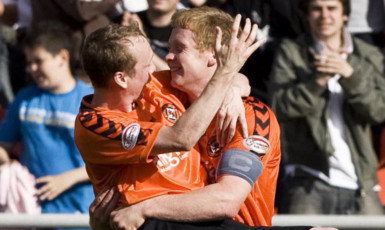 Willo Flood and Barry Robson back in 2007 when they were team-mates.
