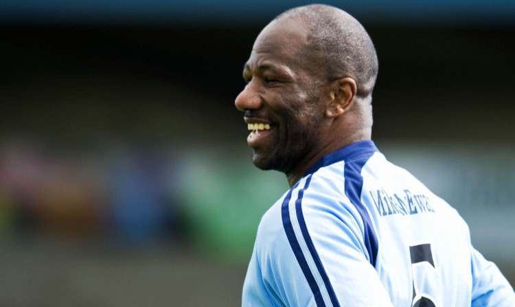 Marvin Andrews was in inspirational form for Forfar.