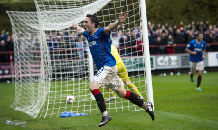 Nicky Clark breaks Brechin hearts with his late winner.