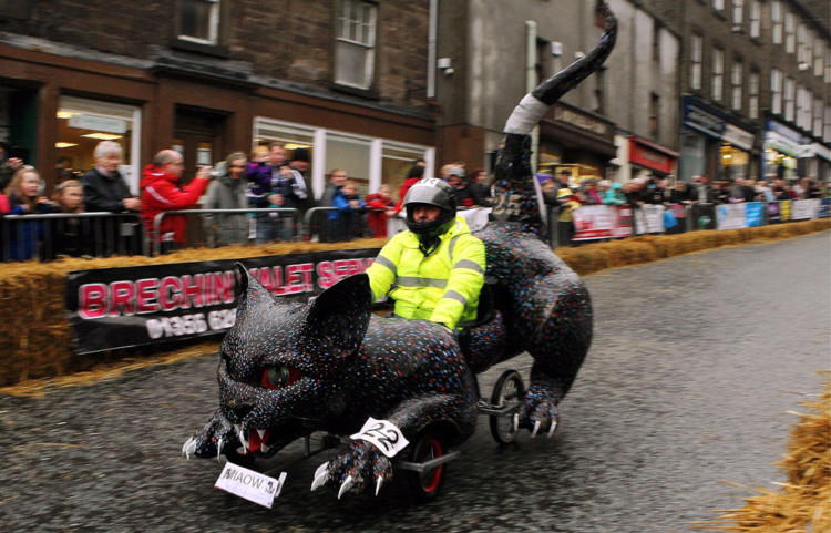 A record number of competitors took part in Brechins big cartie race on October 19. Crowds of around 2,500 lined the course through the town centre to watch 69 drivers from 37 teams take part in the race.