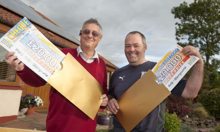 Stuart Robertson (left) and David Wheatley.