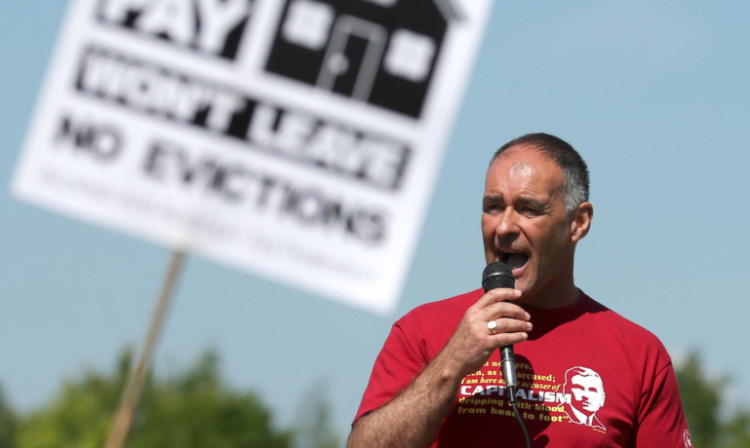 Tommy Sheridan has been touring the country in his efforts to fight the 'bedroom tax'.