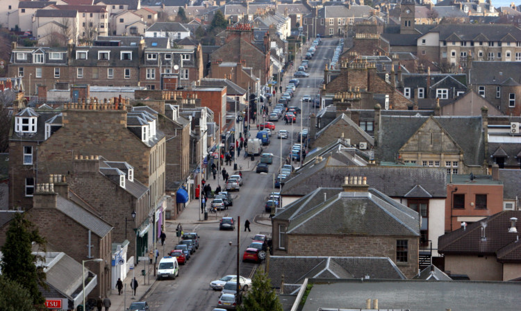 Brook Street in Broughty Ferry.