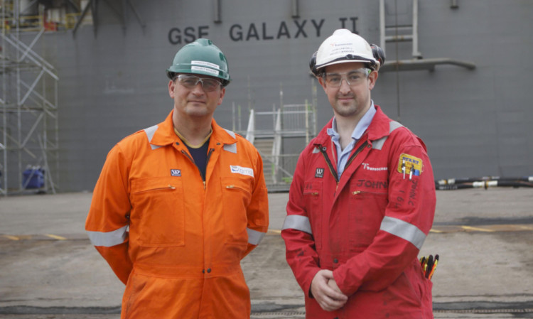 Gordon Farquhar and John Campbell, project managers at Rigmar.