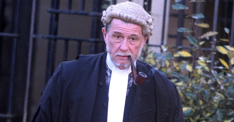 Donald Findlay QC, at the Brandon Muir murder trial, Glasgow.