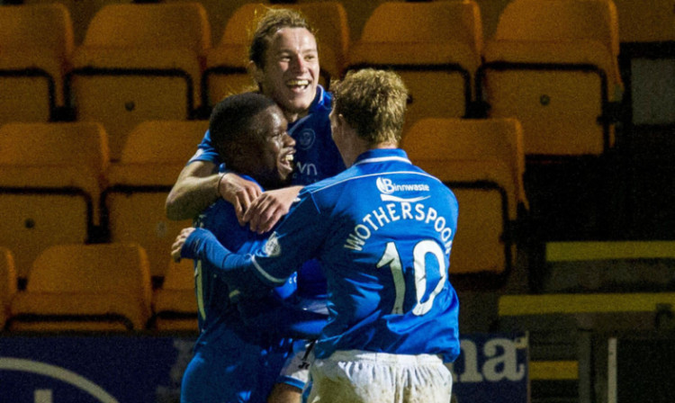 Nigel Hasselbaink and Stevie May were both on the scoresheet against Motherwell on Sunday.
