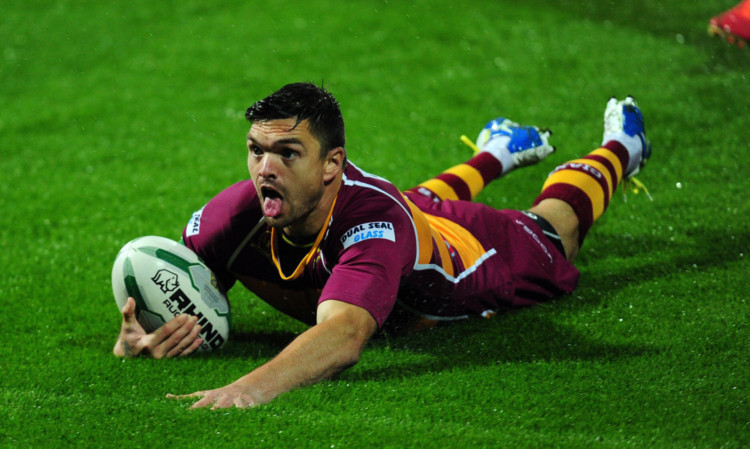 Danny Brough: handed his debut by Scotland coach Steve McCormack in 2004.