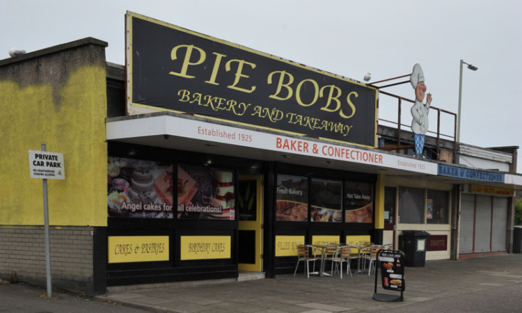 Mitchell was fined £400 after exposing himself during his dance outside Pie Bob's.